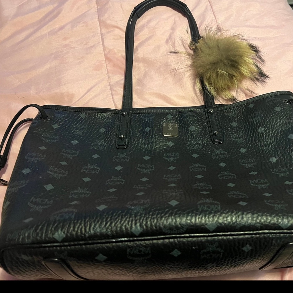 Mcm reversible tote